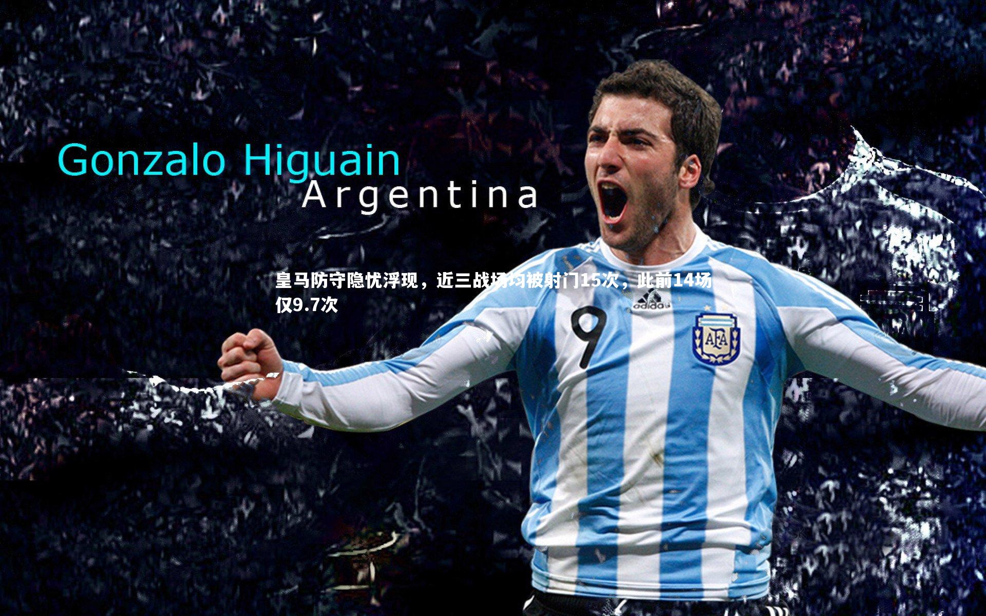 皇马防守隐忧浮现，近三战场均被射门15次，此前14场仅9.7次